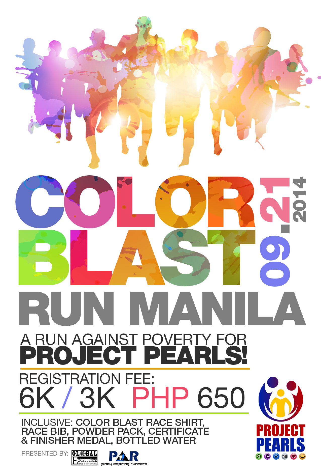 Color Blast Run Manila Project PEARLS Project PEARLS